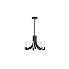 Eurofase Lighting 49010-039 Olette 8-lumières 32W Noir mat LED Lustre