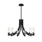 Eurofase Lighting 49011-036 Olette 12-lumières 40W Noir mat LED Lustre