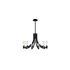 Eurofase Lighting 49011-036 Olette 12-lumières 40W Noir mat LED Lustre