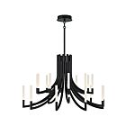Eurofase Lighting 49012-033 Olette 20-lumières 80W Noir mat LED Lustre