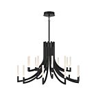 Eurofase Lighting 49012-033 Olette 20-lumières 80W Noir mat LED Lustre