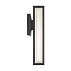 Eurofase Lighting 49179-019 Aelin 1-lumière 14W Noir mat LED Applique murale d'intérieur