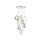 Eurofase Lighting 49237-023 Norah 16-lumières 40W Nickel poli LED Lustre