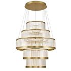 Eurofase Lighting 49350-012 Empra 5-lumières 350W Or LED Lustre