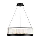 Eurofase Lighting 49352-023 Empra 1-lumière 66W Noir mat LED Lustre