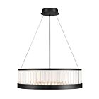 Eurofase Lighting 49352-023 Empra 1-lumière 66W Noir mat LED Lustre