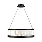 Eurofase Lighting 49352-023 Empra 1-lumière 66W Noir mat LED Lustre