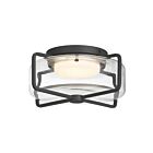 Eurofase Lighting 49906-011 Florin 1-lumière 12W Noir sable LED Plafonnier encastré