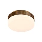 Eurofase Lighting 49913-019 Purgos 1-lumière 20W Laiton antique LED Plafonnier encastré
