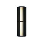 Eurofase Lighting 49955-019 Morton 1-lumière 25W Noir sable LED Applique murale d'intérieur