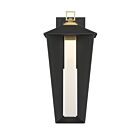 Eurofase Lighting 50047-017 Andson 1-lumière 14W Mélange laiton et noir sable LED Applique murale d'intérieur