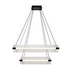 Eurofase Lighting 50054-022 Neoness 8-lumières 126.4W Noir mat LED Lustre