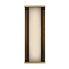 Eurofase Lighting 50115-013 Dulton 1-lumière 20W Laiton antique LED Applique murale d'intérieur