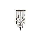 Eurofase Lighting 50120-024 Ronda 15-lumières 127.95W Bronze Harlow LED Lustre
