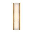Eurofase Lighting 50174-010 Gibraltar 1-lumière 25W Laiton antique LED Applique murale d'intérieur