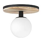 Eurofase Lighting 50186-020 Carnagie 1-Luminaire 16W Noir mat DEL Semi Luminaire encastré