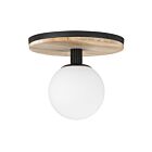 Eurofase Lighting 50186-020 Carnagie 1-lumière 16W Noir mat LED Plafonnier Semi Encastré