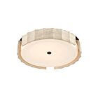 Eurofase Lighting 50205-028 Roslington 1-lumière 45W Noir mat LED Plafonnier Semi Encastré