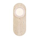 Eurofase Lighting 50272-020 Sternn 1-lumière 10W Travertin LED Applique murale d'intérieur