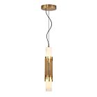 Eurofase Lighting 50352-029 Venna 1-lumière 18W Laiton antique LED Lustre