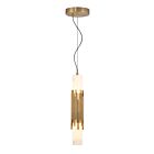 Eurofase Lighting 50352-029 Venna 1-lumière 18W Laiton antique LED Lustre