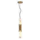 Eurofase Lighting 50354-023 Venna 1-lumière 30W Laiton antique LED Lustre