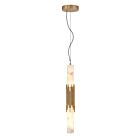 Eurofase Lighting 50354-023 Venna 1-lumière 30W Laiton antique LED Lustre
