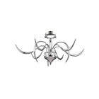 Plafonnier Eurofase VERTIGO 23006-010 9-Lumières 90W chrome
