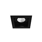 Encastré LED à garniture carrée 3 1/4" Eurofase AMIGO 28721-30-025 15W 1-Lumière noir