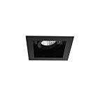 Encastré ajustable à garniture carré 3 1/4" Eurofase AMIGO 28722-35-021 15W 1-Lumière noir