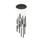 Lustre rond Eurofase SANTANA 31445-016 18W noir