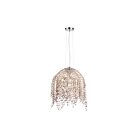 Chandelier en crystal Eurofase DANZA 31617-017 6-Lumières 240W Chrome