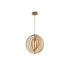 Suspendu Ronde Orbita 31386-012 60 Watt Bronze ancien