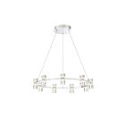 Chandelier LED à code Eurofase NETTO 33724-010 36W Chrome