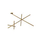 Luminaire de plafond Eurofase CROSSROADS 36249-039 9W laiton antique