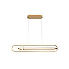 Lustre linéaire Eurofase Lighting Demark 37039-028  58W Or satiné