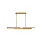 Chandelier LED à tige Eurofase CAMENO 37065-027 113W Or satiné