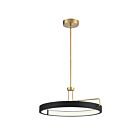 Suspendu grand LED Pemberton Eurofase Lighting 37082-017 32W Laiton ancien