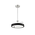 Suspendu petit Pemberton Eurofase Lighting 37083-020 23W Nickel satiné