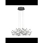 Lustre LED Eurofase LEONARDELLI 38038-029 40W chrome foncé (plaqué)