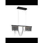 Lustre LED Eurofase TENDA 39283-023 48W Peint en noir brossé