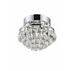 Plafonnier CWI Lighting Queen 8038C14C-R 240W 4 lumières chrome