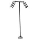 Lumière pour barbecue à deux têtes Focus Industries BQ-TCD03 2-lumières 14W Acier inoxidable