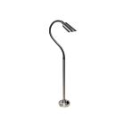Lumière pour patio LED Focus Industries BQFD04L68SS 3W brossé