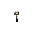 Petit projecteur directionnel en aluminium Focus Industries DL-15-SMLEDPR412V-BLT 20W texture noire