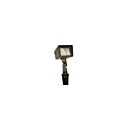 Petit projecteur directionnel en aluminium Focus Industries DL-15-SMLEDPR412V-BLT 20W texture noire