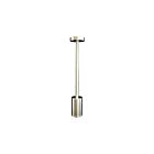 Suspendu à tige Focus Industries RXS12PL24SS 3W acier inoxydable