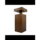 Lumière à montage au plafond Focus Industries SL63LGCMENLBLT texture noire