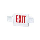 Micro éclairage d'urgence et de sortie LED avec lettres rouge Fulham FHEC31WR 10W blanc