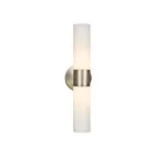 Galaxy Lighting 244023BN-WH 120W Nickel brossé Applique murale